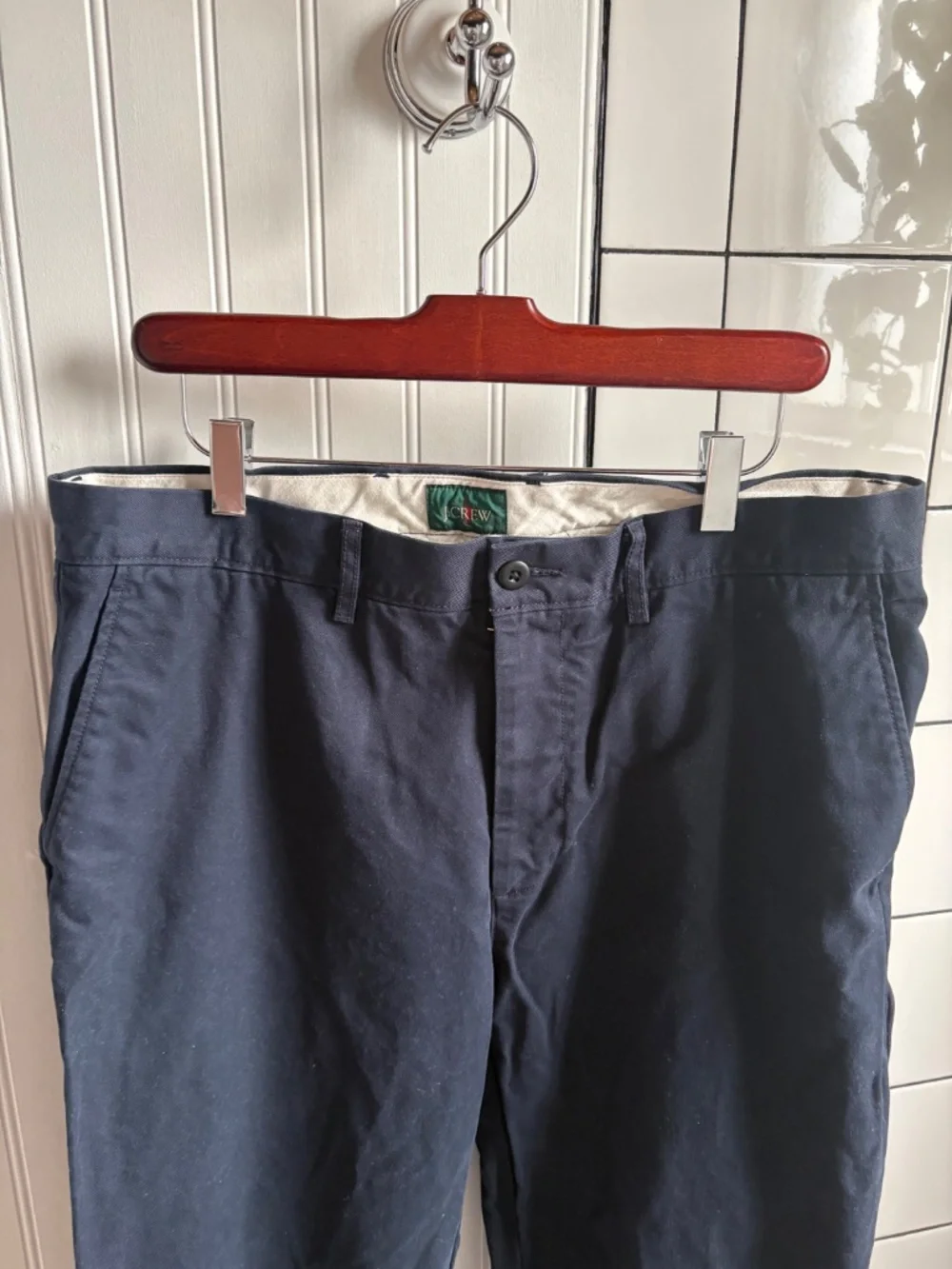 J Crew Classic Chino Pant in Navy
